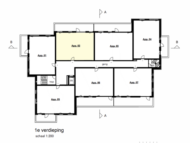 Appartement , Hoeven