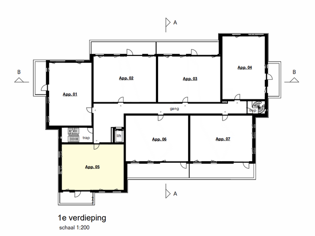 (Hoek) Appartement , Hoeven