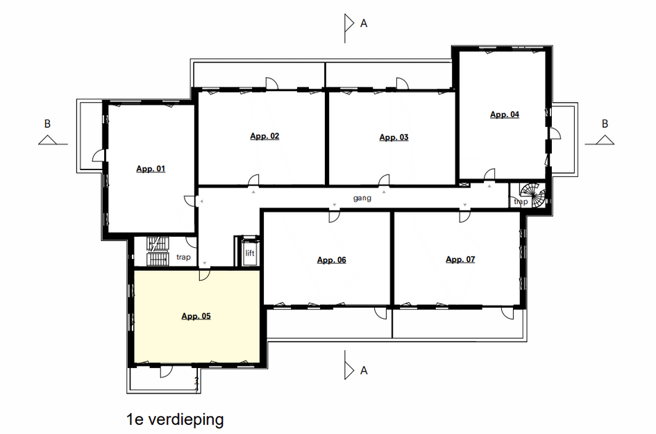 (Hoek) Appartement 