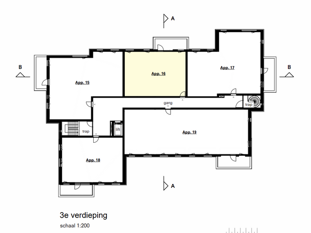 Appartement , Hoeven