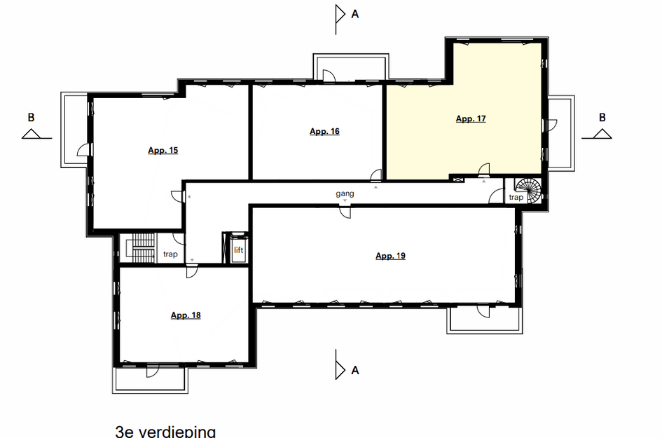 (Hoek) Appartement 