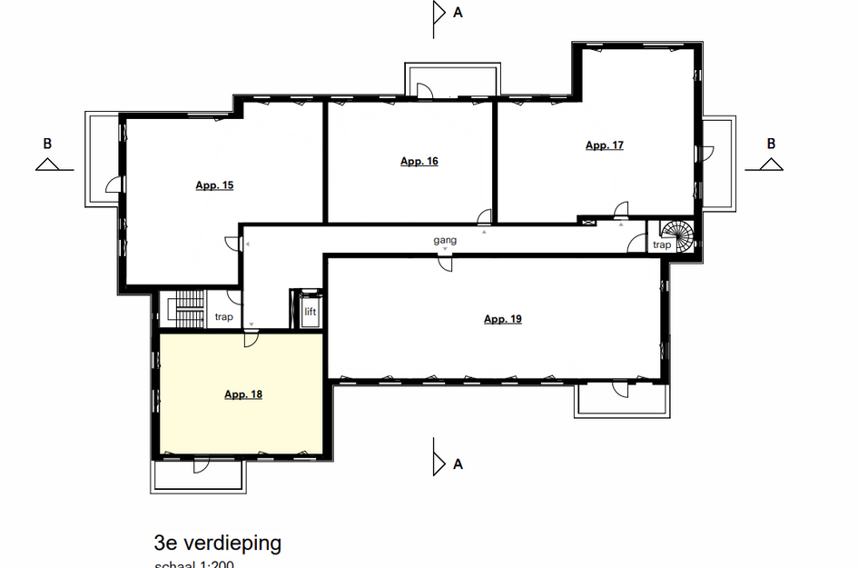 (Hoek) Appartement 