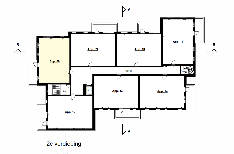 (Hoek) Appartement 