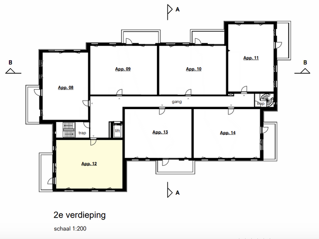 (Hoek) Appartement , Hoeven