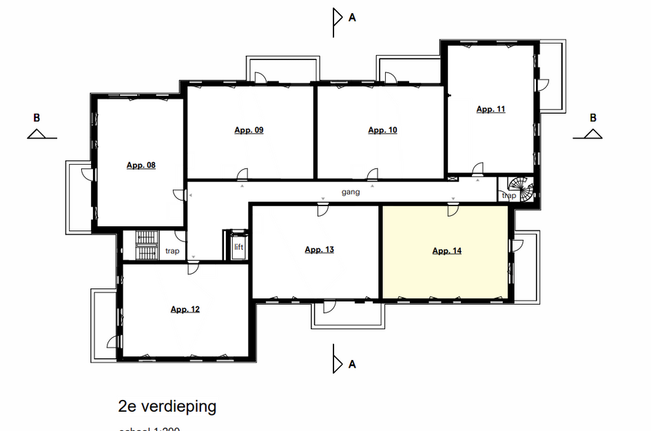 (Hoek) Appartement 