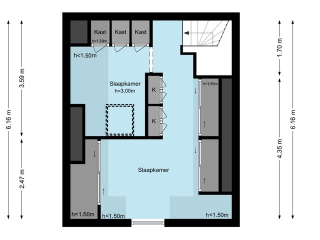 Spaarndammerstraat 71 3, Amsterdam