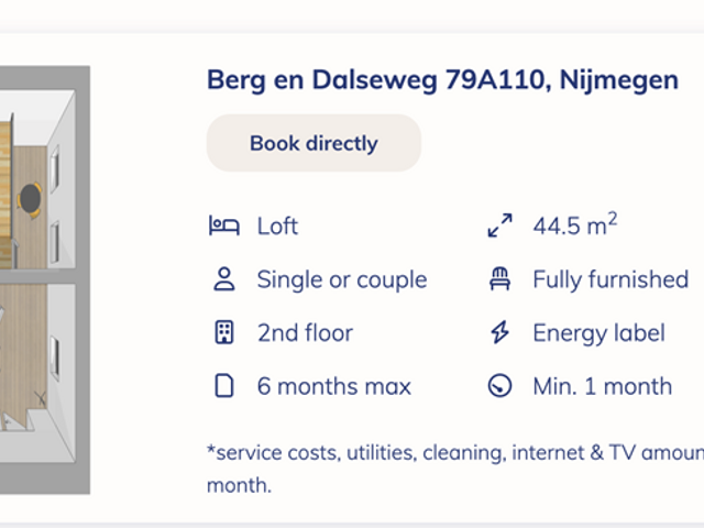 Berg En Dalseweg 79A7, Nijmegen