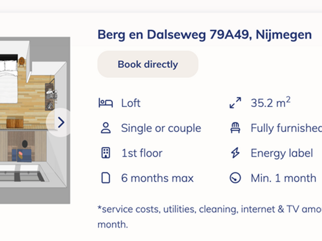 Berg En Dalseweg 79A7, Nijmegen