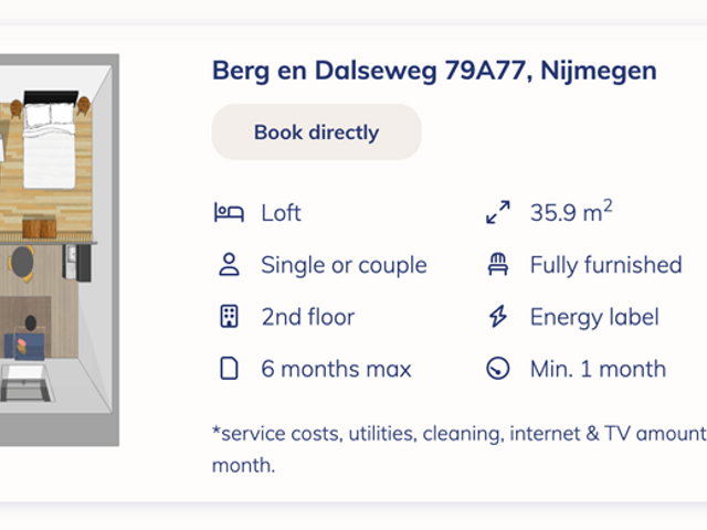 Berg En Dalseweg 79A7, Nijmegen