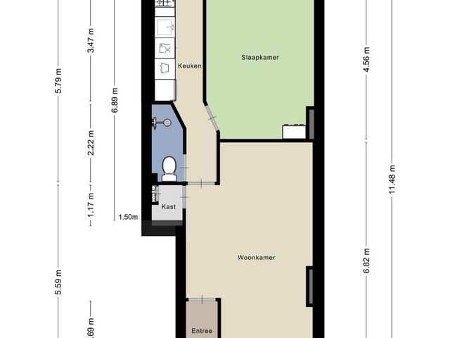 Wattstraat 64A, Schiedam