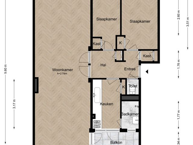 Senefelderstraat 17 2, Amsterdam