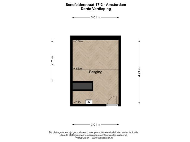 Senefelderstraat 17 2, Amsterdam