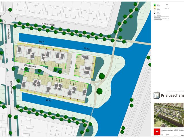 Frisiusschans fase 2 - type A, hoekwoning , Terneuzen