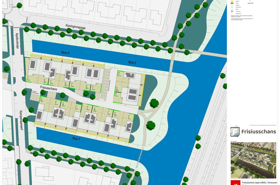 Frisiusschans fase 2 - type A, hoekwoning 