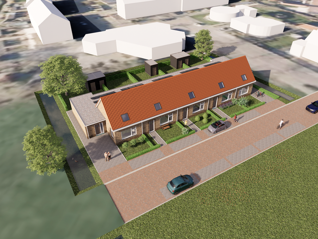 Bungalowwoning tussenwoning , Schore