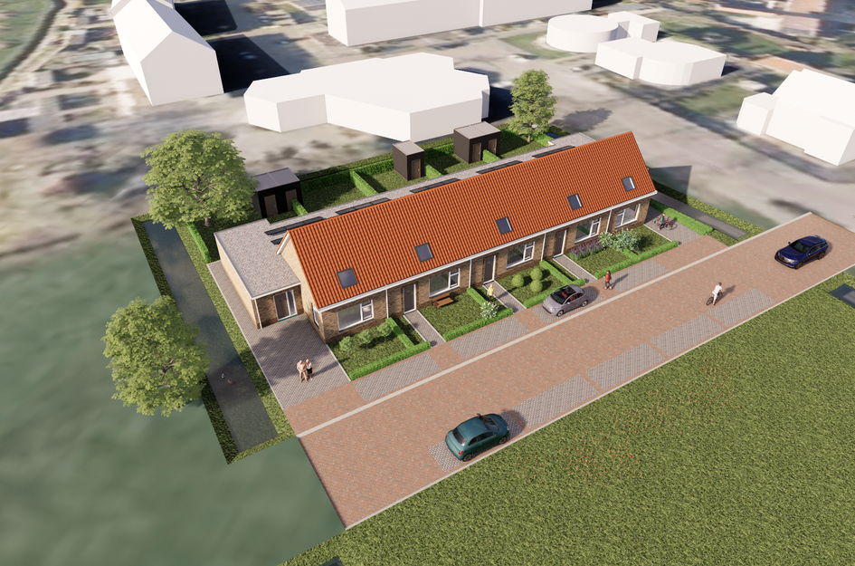 Bungalowwoning tussenwoning 
