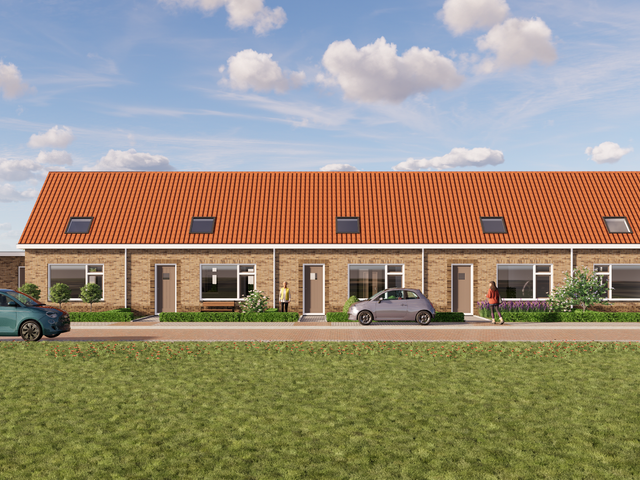 Bungalowwoning tussenwoning , Schore