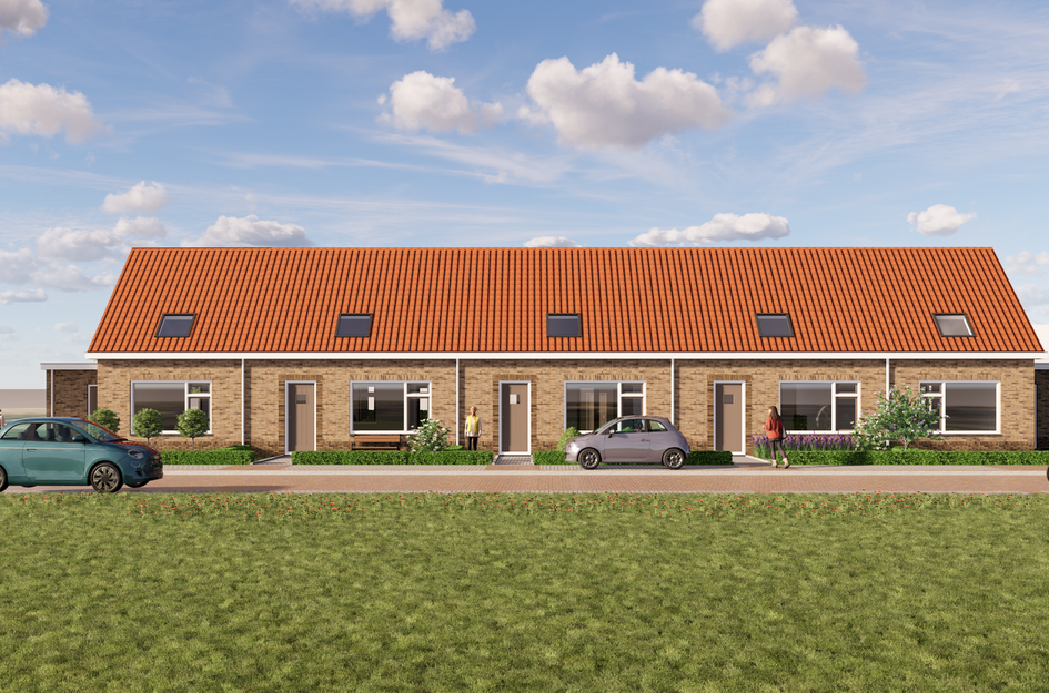 Bungalowwoning tussenwoning 