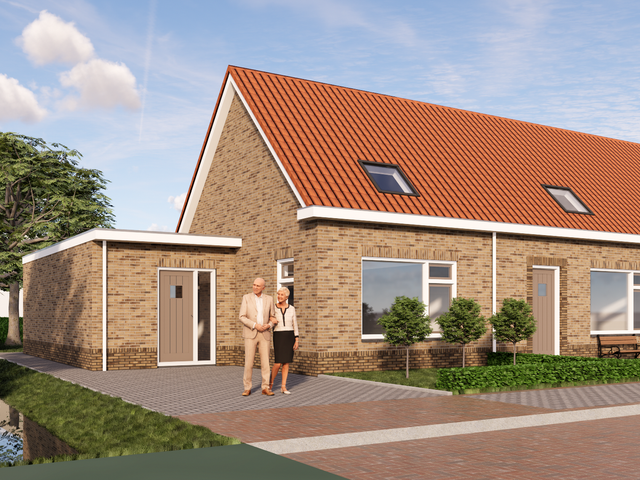 Bungalowwoning tussenwoning , Schore