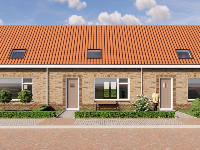 Bungalowwoning tussenwoning , Schore