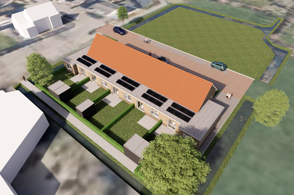 Bungalowwoning tussenwoning 