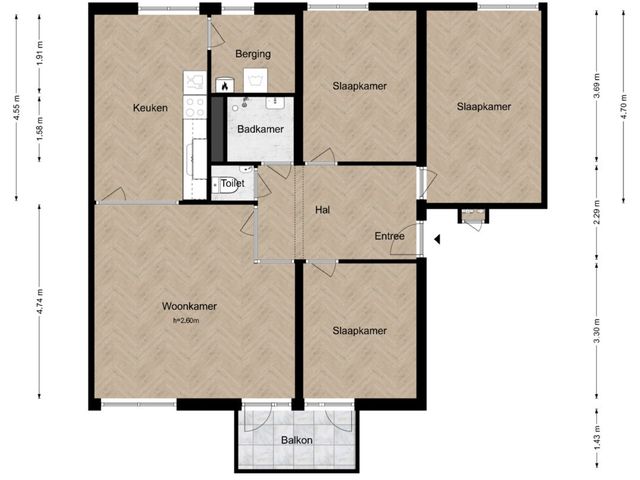 Mataramstraat 11B, Amsterdam
