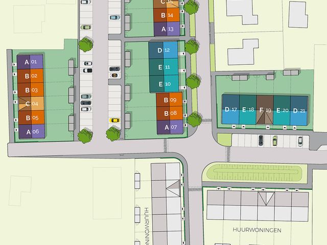 Tussenwoningen - type B , Dodewaard