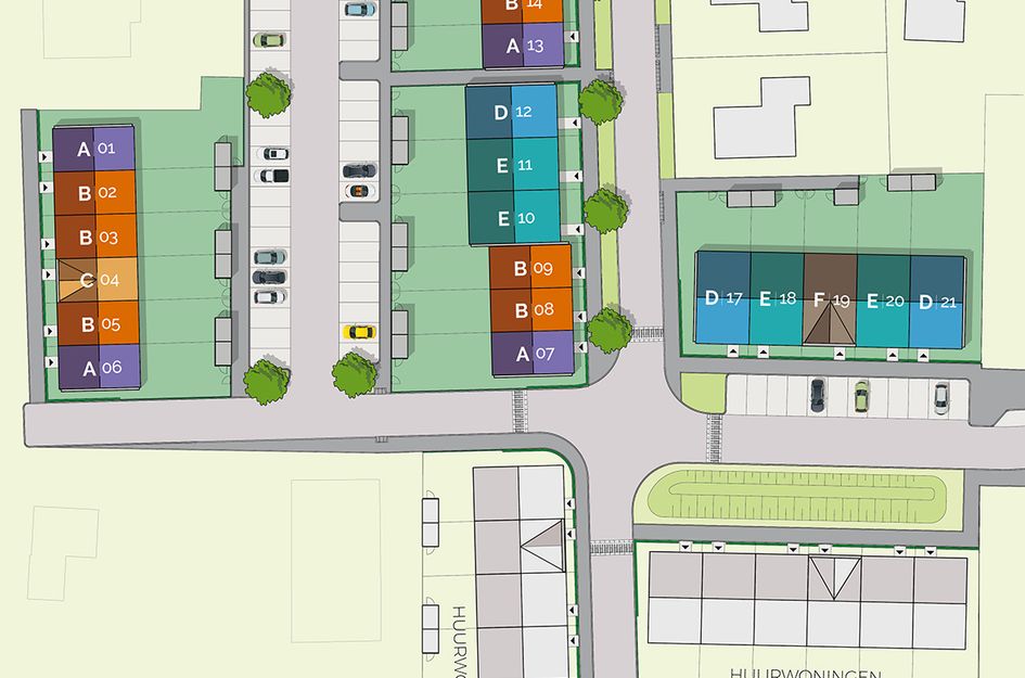 Tussenwoningen - type B 