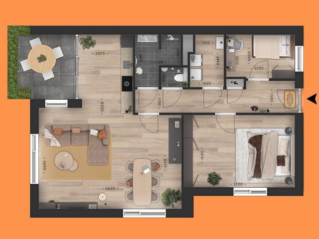 Appartement , Schoonebeek