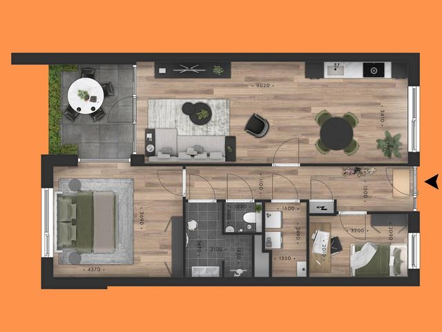Appartement , Schoonebeek