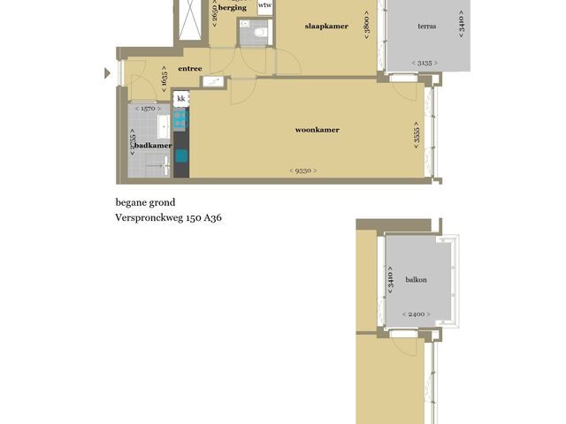Verspronckweg 150C38, Haarlem