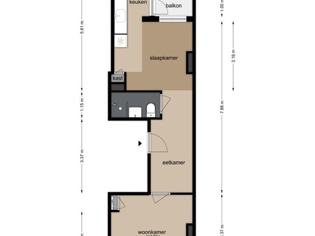 Van Hogendorpstraat 137 2, Amsterdam