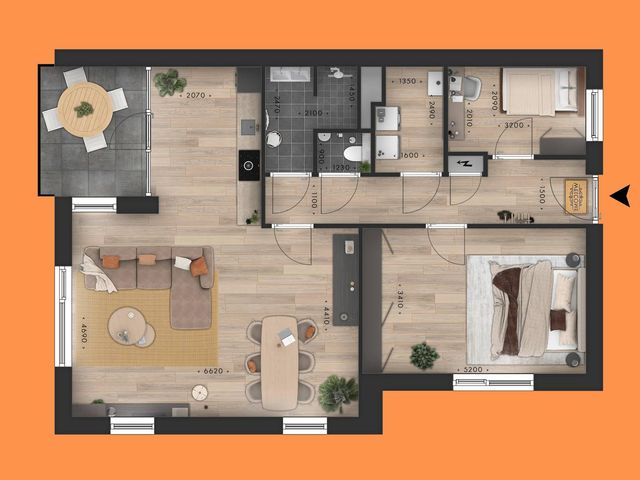 Appartement , Schoonebeek