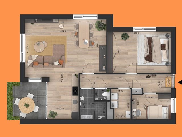 Appartement , Schoonebeek