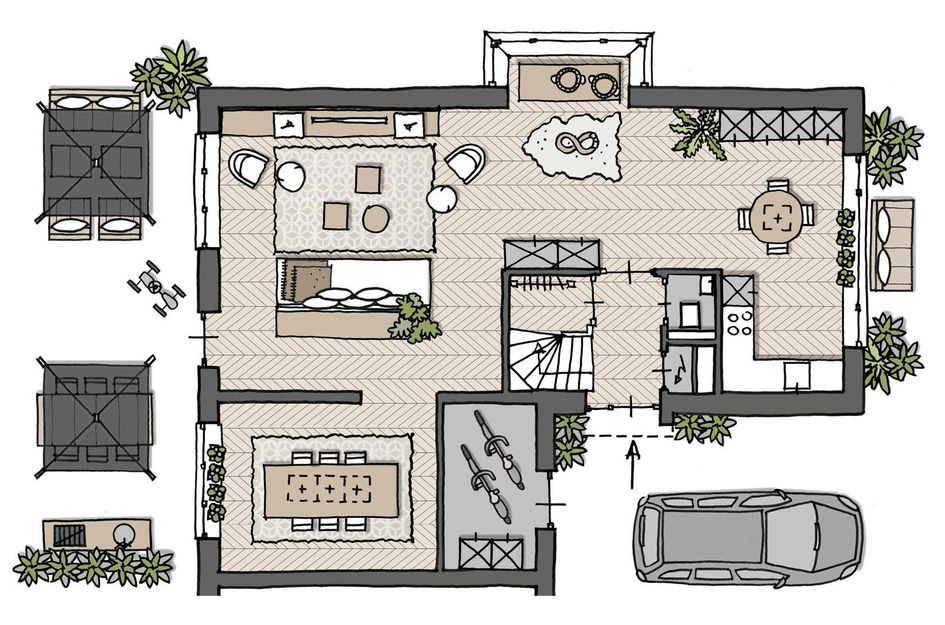 Vrijstaande woning Large 