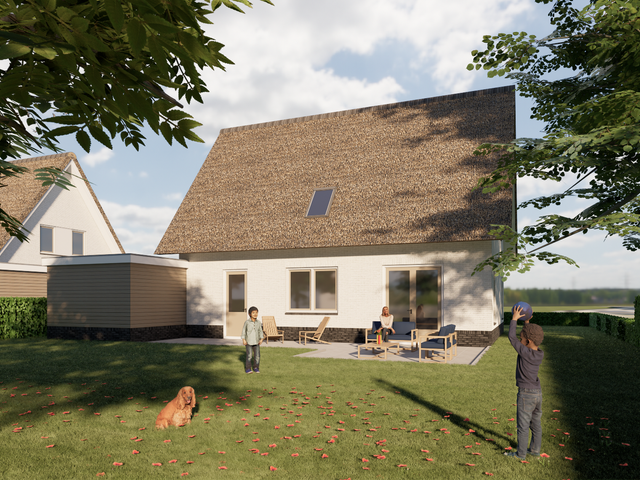 Rietgedekte Villa , Schore