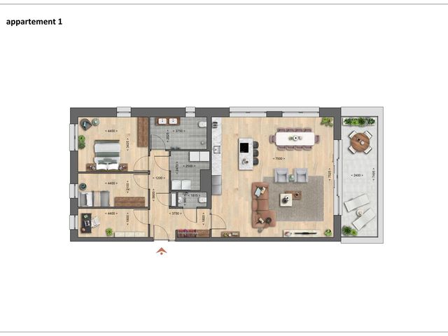Appartement type A , Zierikzee