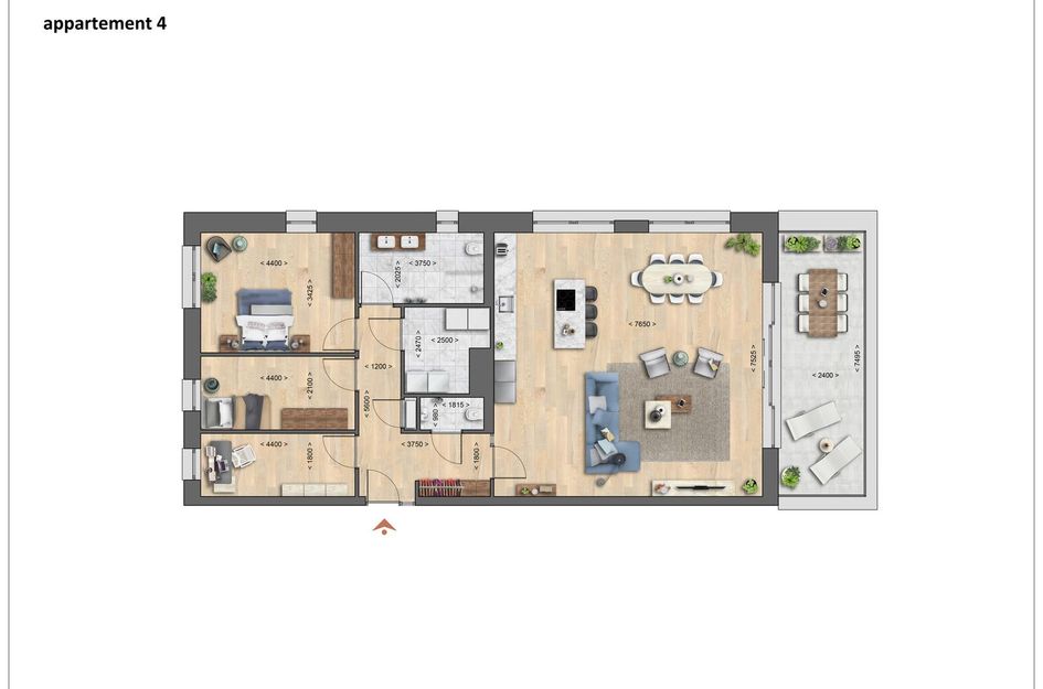 Appartement type A 