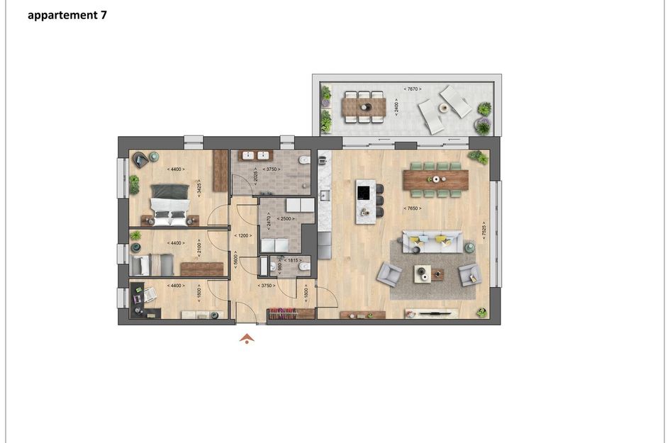 Appartement type A 