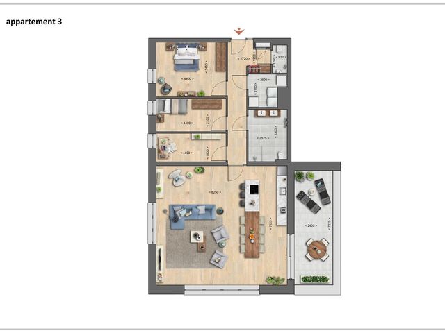 Appartement type C , Zierikzee