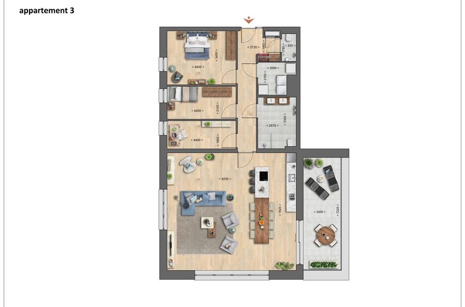 Appartement type C 
