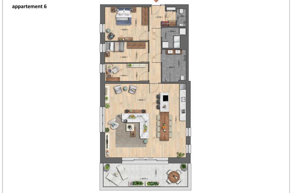 Appartement type C 