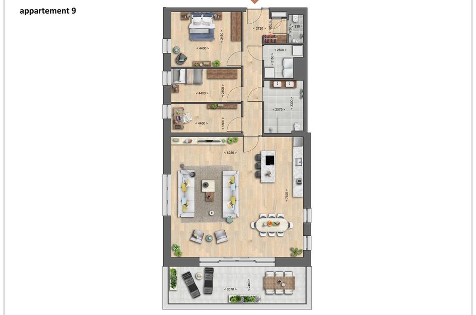 Appartement type C 