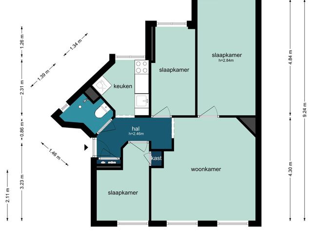 Danie Theronstraat 34 3, Amsterdam