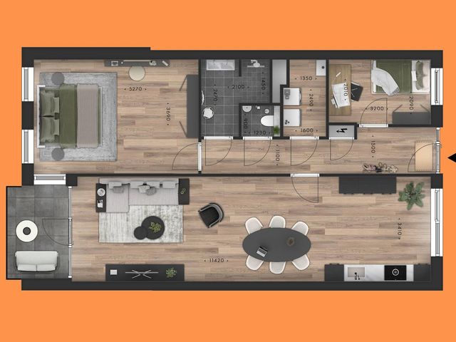 Appartement , Schoonebeek