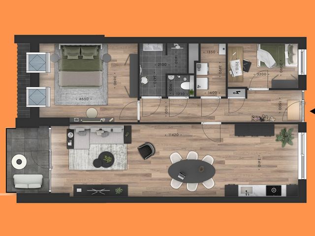 Appartement , Schoonebeek