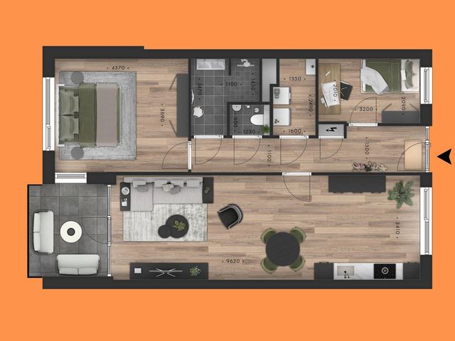 Appartement , Schoonebeek