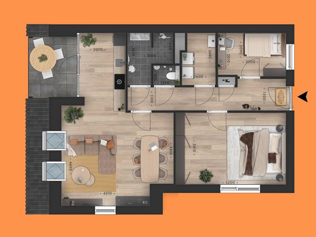 Appartement , Schoonebeek