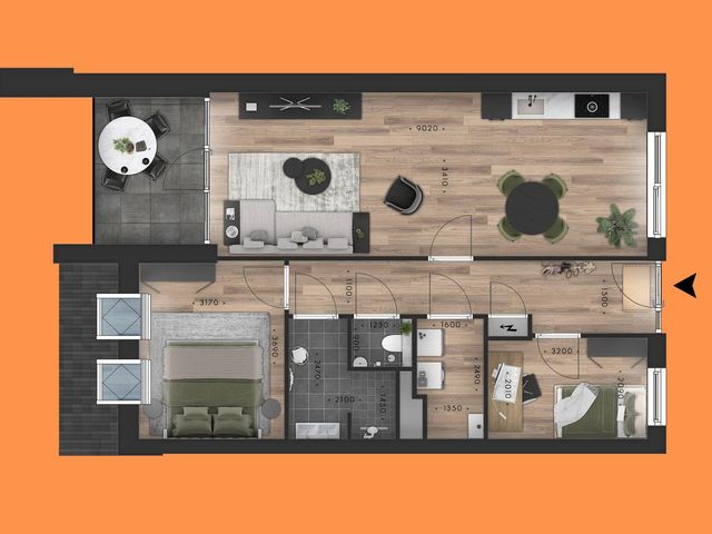 Appartement , Schoonebeek