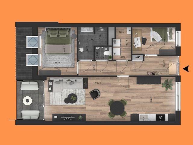 Appartement , Schoonebeek